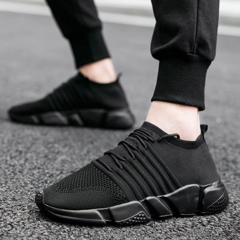 Mens Breathable Knit Performance Trainers Corvine