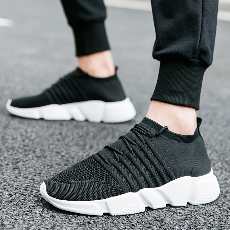 Mens Breathable Knit Performance Trainers Corvine