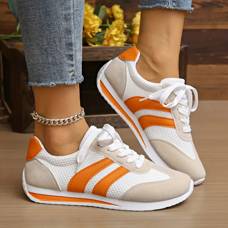 Women's Breathable Mesh Retro Walking Shoes Corvine
