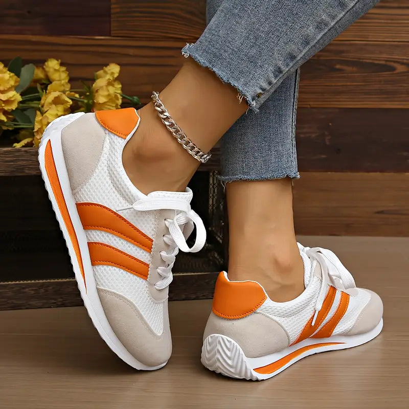 Women's Breathable Mesh Retro Walking Shoes Corvine