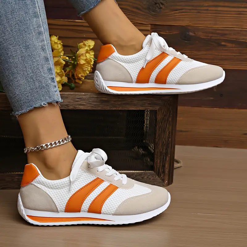 Women's Breathable Mesh Retro Walking Shoes Corvine