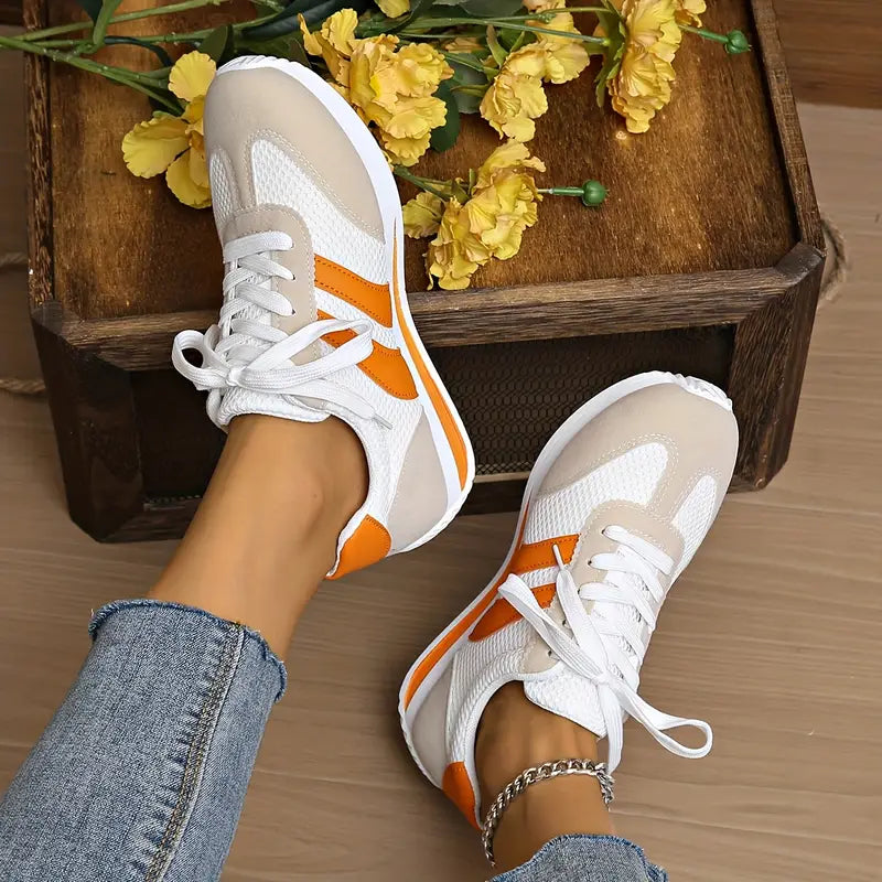Women's Breathable Mesh Retro Walking Shoes Corvine