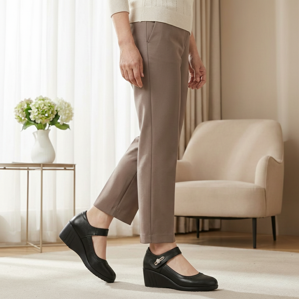 Women's Comfortable Mid-Heel Shoes Corvine