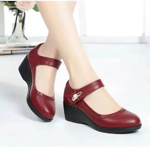 Women's Comfortable Mid-Heel Shoes Corvine