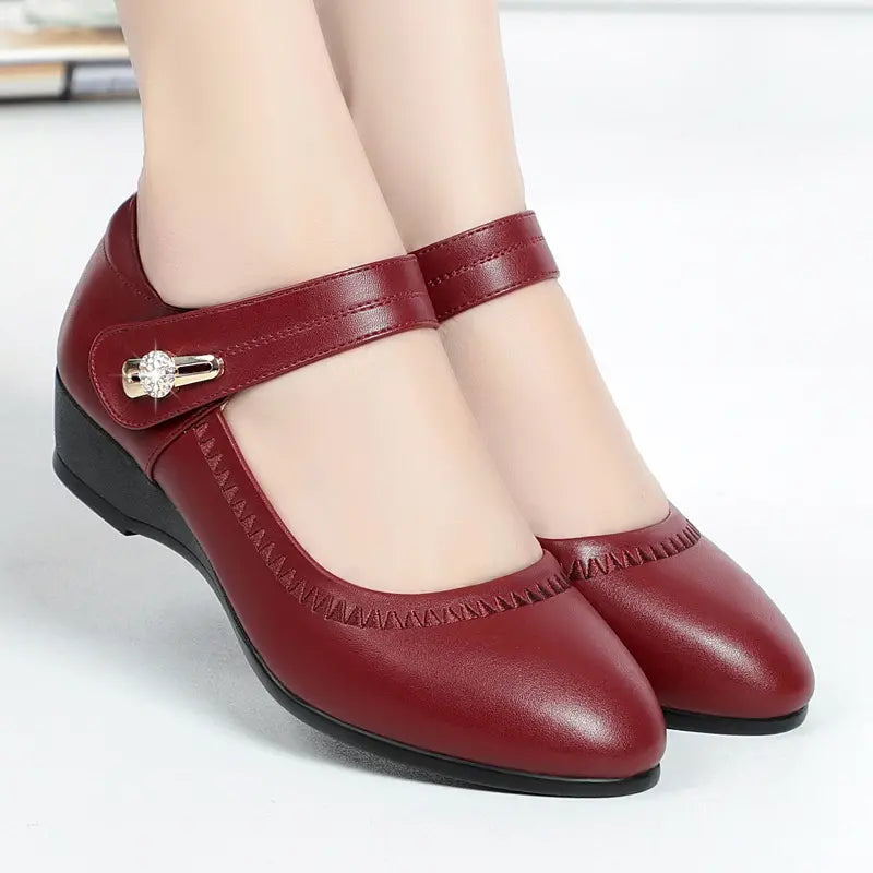 Women's Comfortable Mid-Heel Shoes Corvine