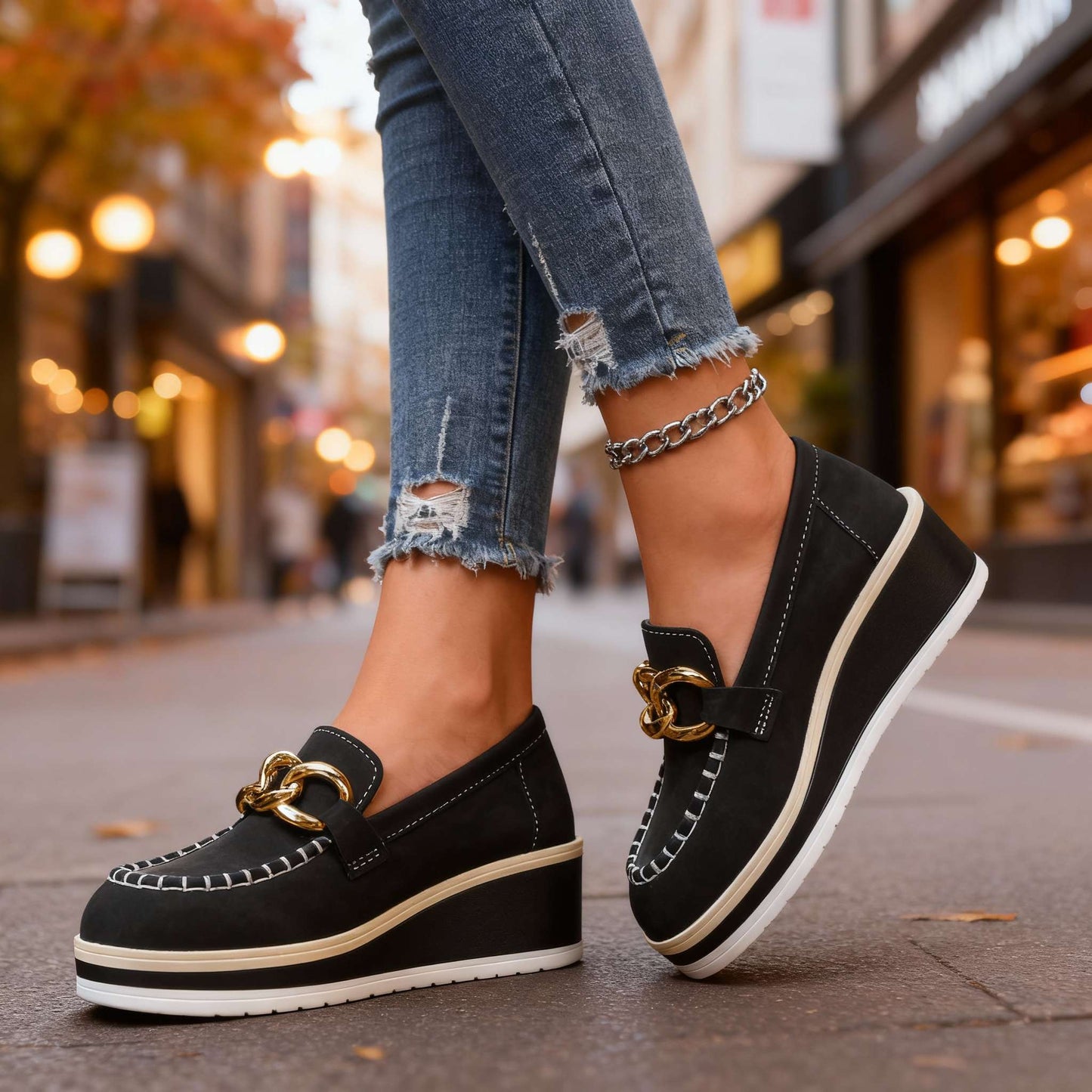 Women's Cushioned Slip-On Shoes Corvine