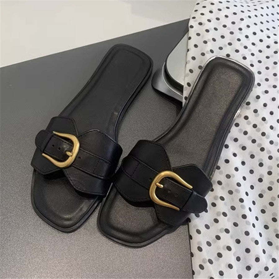 Women's Handcrafted Cushioned Footbed Slides Corvine