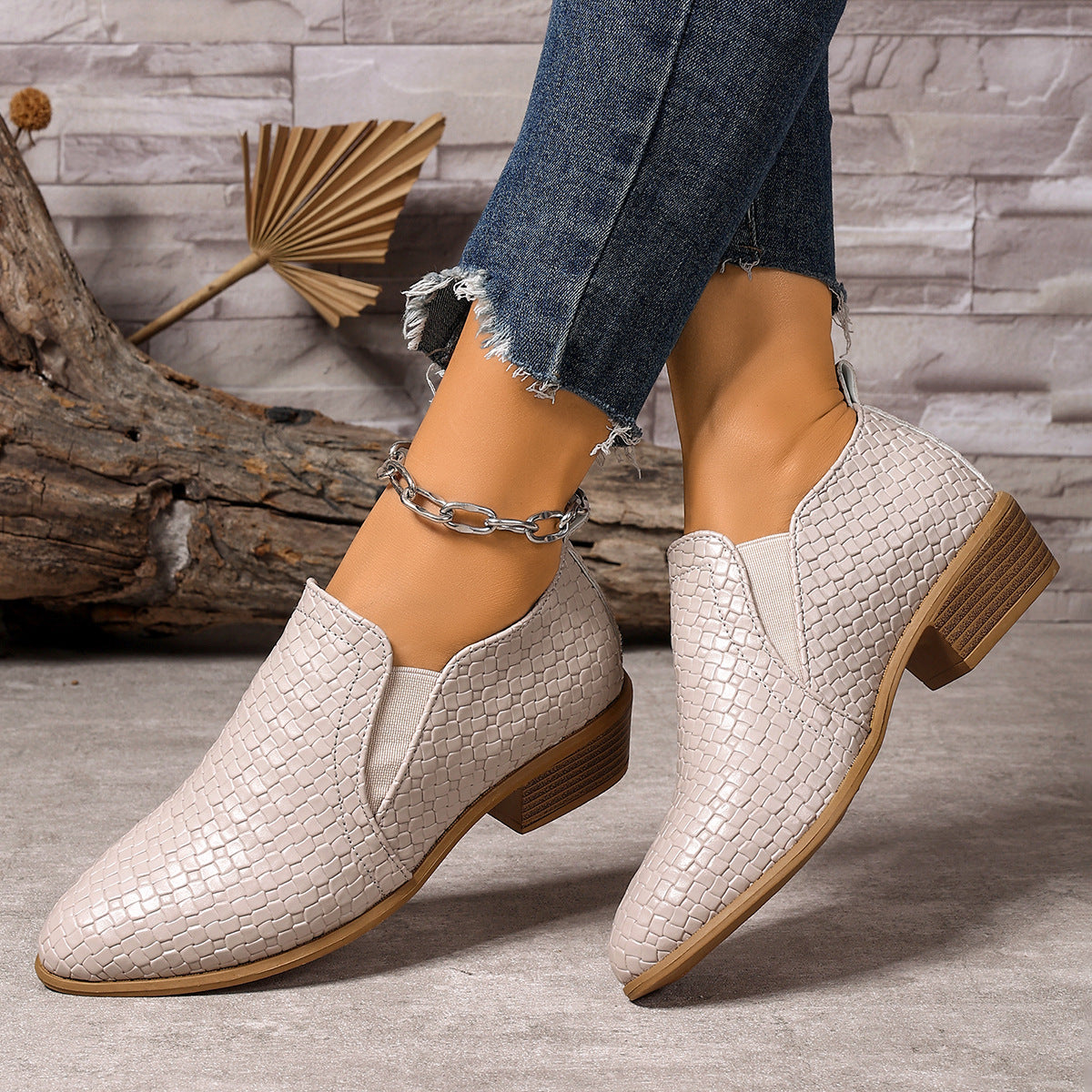Women's Handcrafted Leather Ankle Boots Corvine
