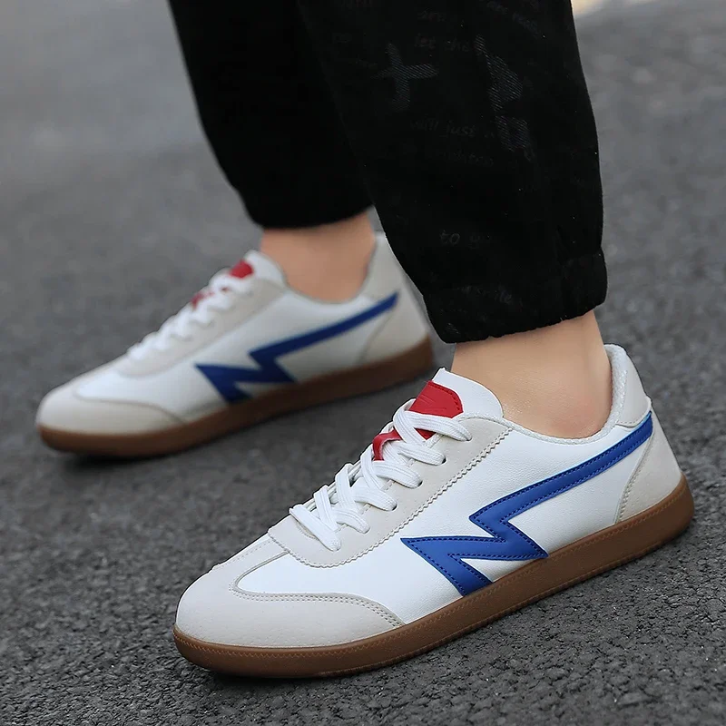 Women's Leather Suede Retro Trainers Corvine