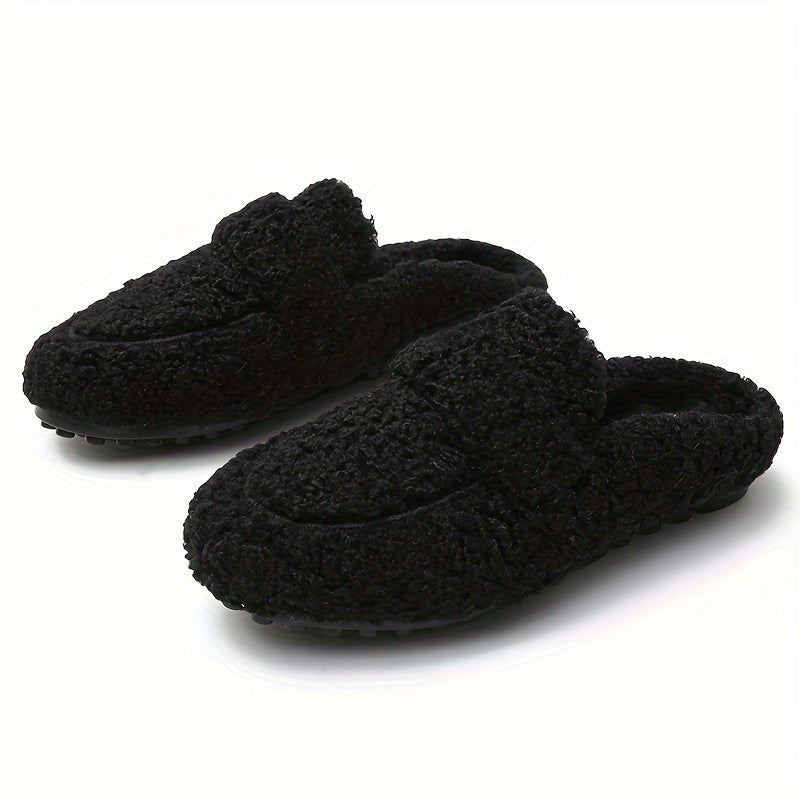 Women's Plush Teddy Fleece Loafer Slippers Corvine