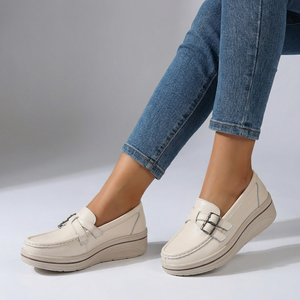 Women's Softly Textured Slip-On Loafers Corvine