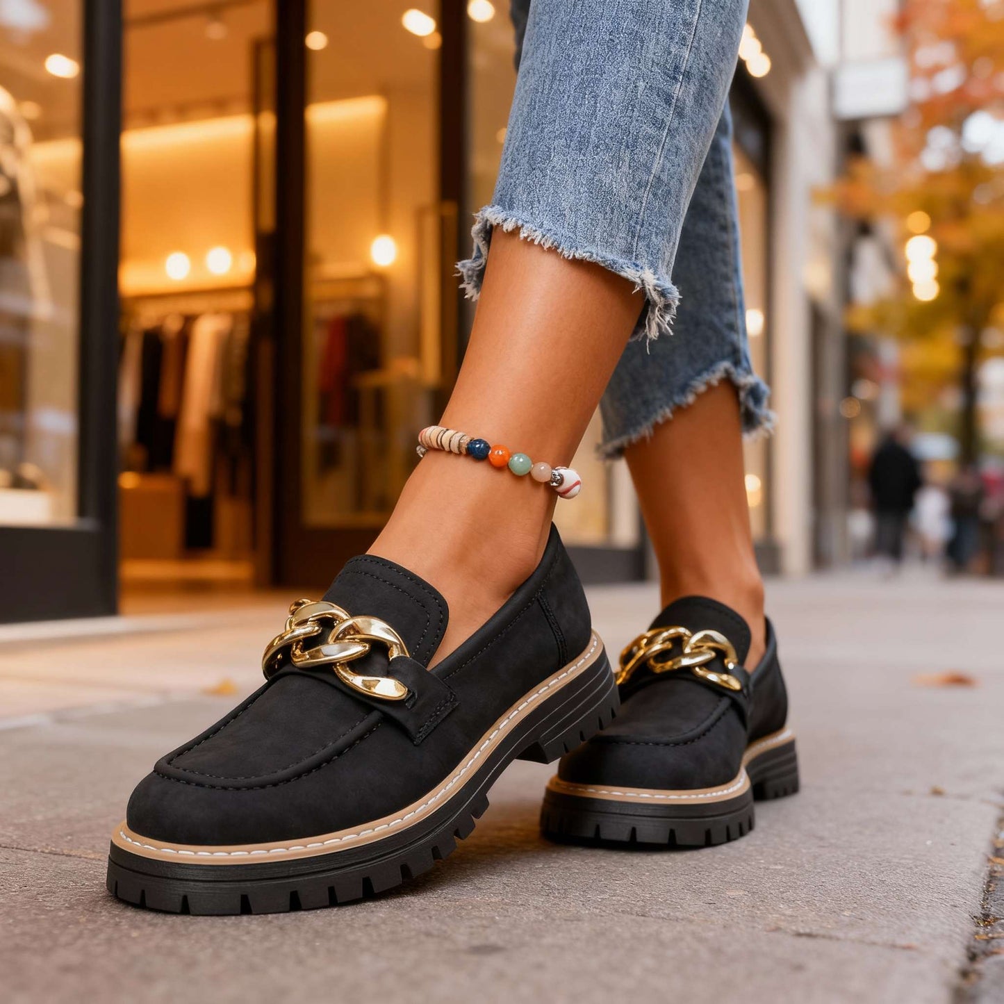 Women's Suede Slip-On Loafers Corvine
