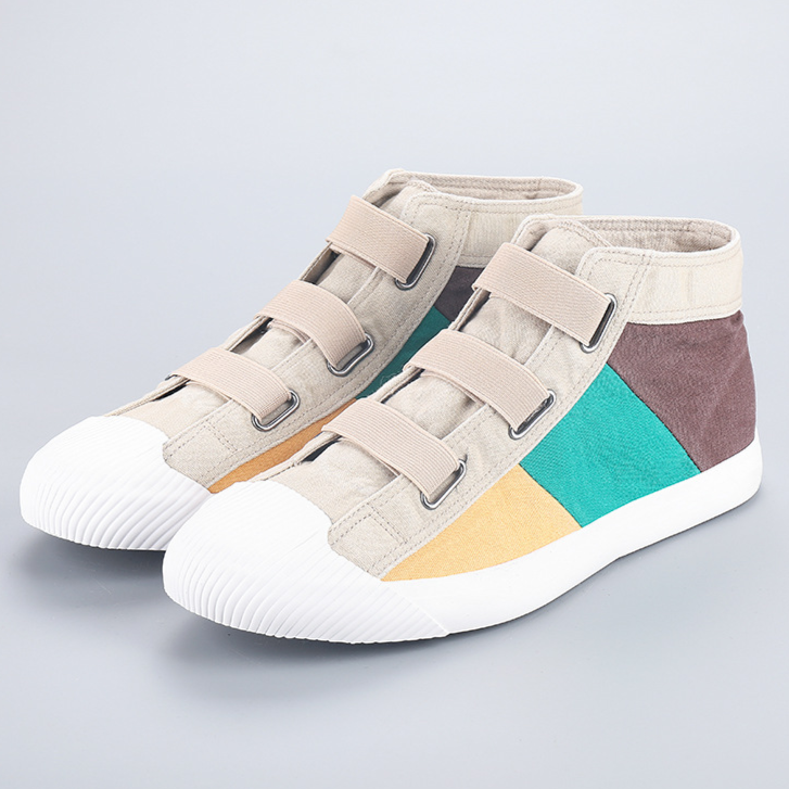 Women's Woven Canvas Retro Trainers Corvine